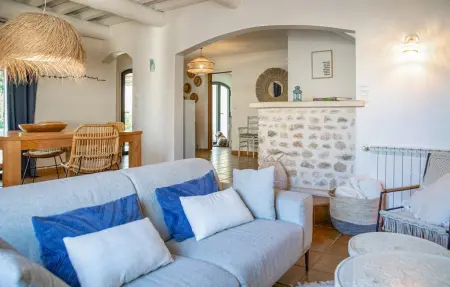 Villa Solead, 11 personnes, piscine chauffée à Verquières : photo 18
