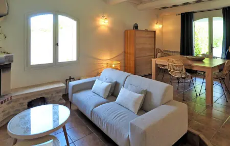 Villa Solead, 11 personnes, piscine chauffée à Verquières : photo 19