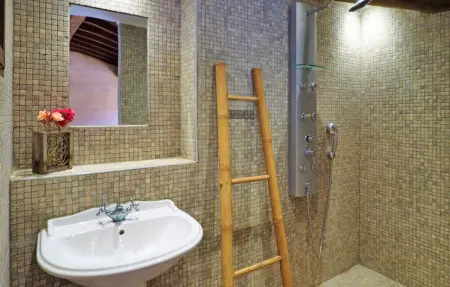 Villa Solead, 11 personnes, piscine chauffée à Verquières : photo 32