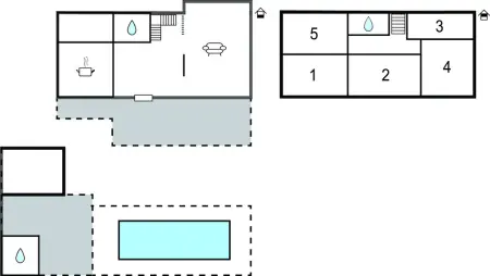 Villa Solead, 11 personnes, piscine chauffée à Verquières : photo 37