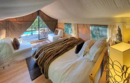 Luxury Tent  Figuier, Location Maison 4 personnes à Goudargues - Photo 17