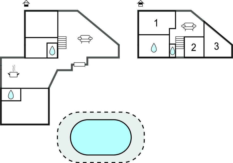 Villa Des Fleurs – Maison 8 pers. piscine privée - Photo 36
