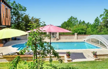 La Perle Bleue - Maison pierre Castelnaud, piscine privée : photo 3