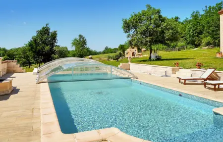 La Perle Bleue - Maison pierre Castelnaud, piscine privée : photo 9