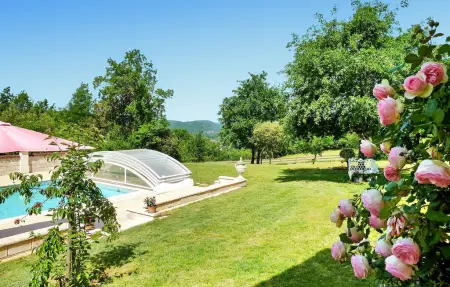La Perle Bleue - Maison pierre Castelnaud, piscine privée : photo 11