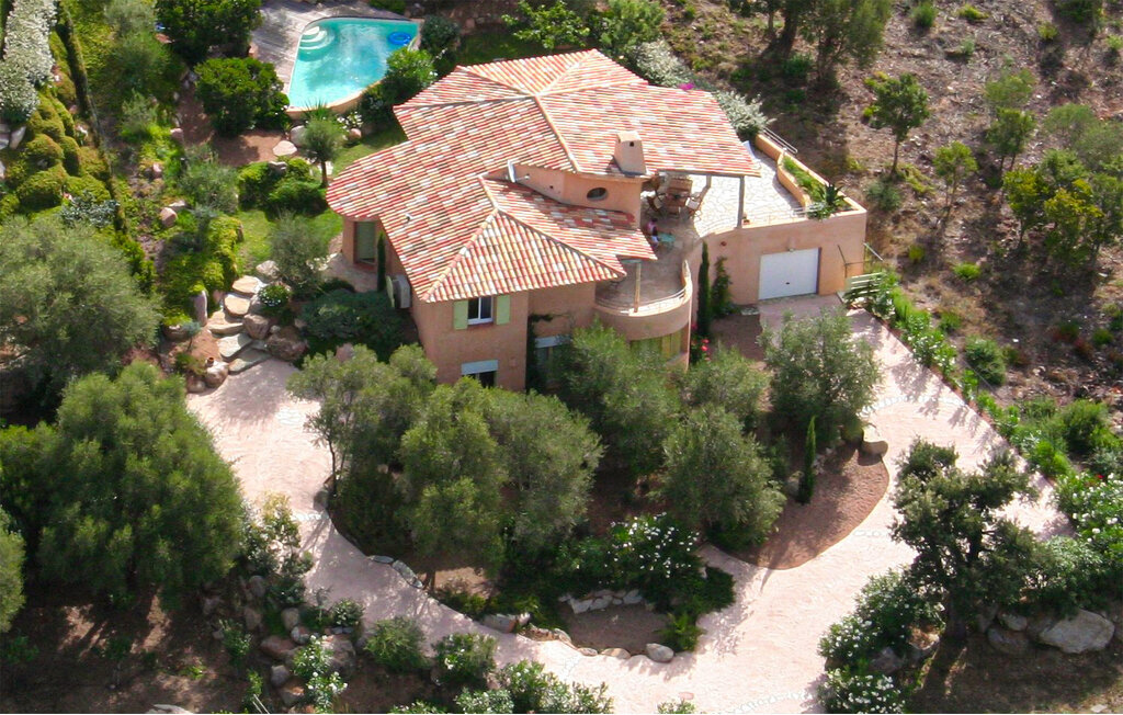 Villa Caéda à Zonza : 8 pers, piscine et vue mer - Photo 13