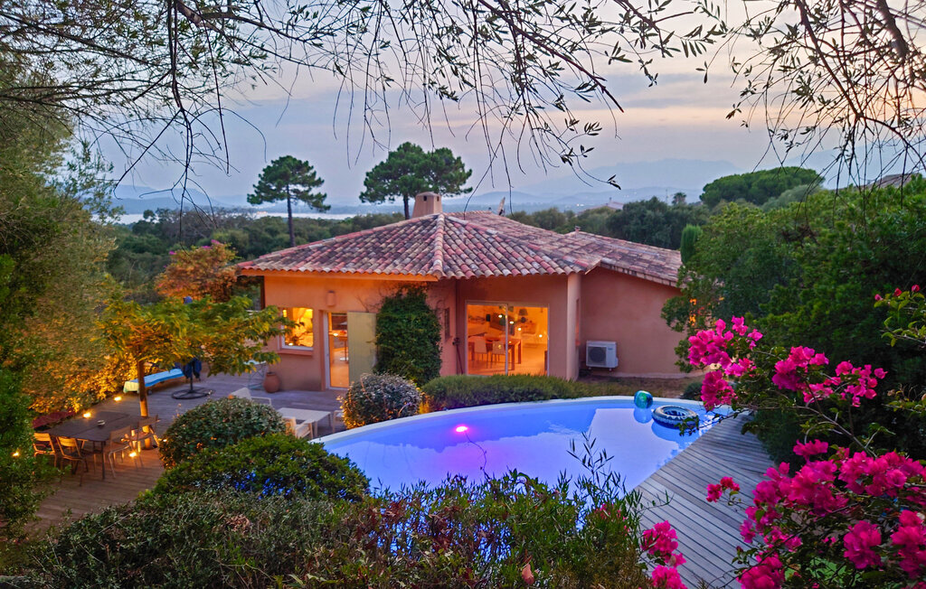 Villa Caéda à Zonza : 8 pers, piscine et vue mer - Photo 14