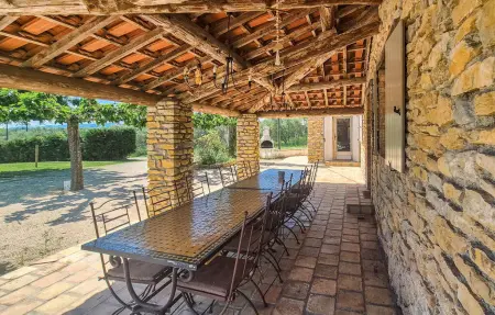 Le Mazet, maison 9 personnes avec piscine en Ardèche : photo 5