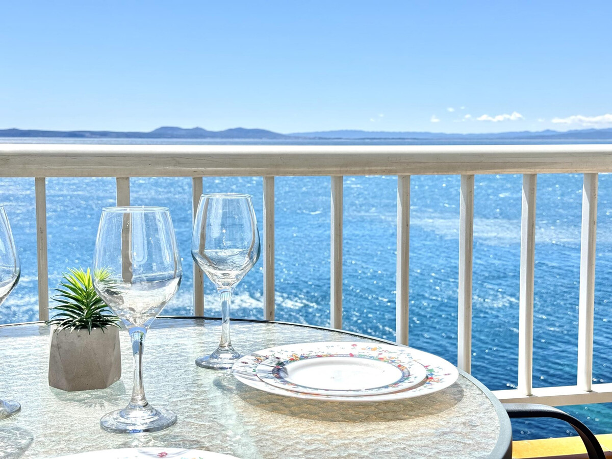 Appartement vue panoramique baie de Roses, piscine & parking - Photo 3