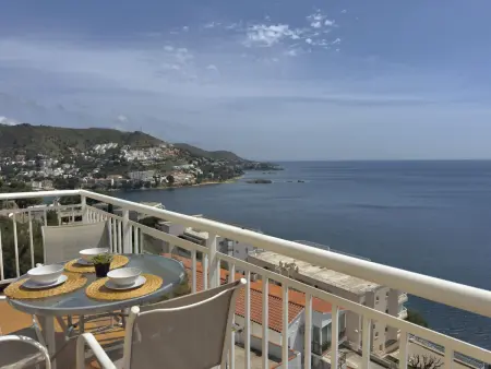 Appartement 4 pers. avec terrasse vue baie, piscine à Roses : photo 4