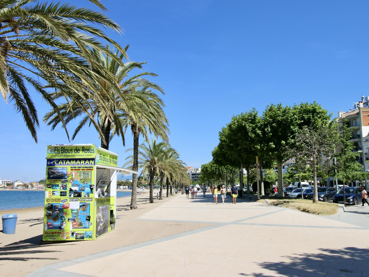 Studio 4 pers. Roses, 100 m plage + parking privé - Photo 15