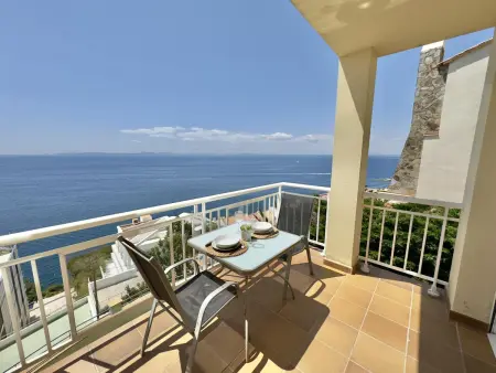 Appartement Roses, piscine et vue panoramique baie : photo 15