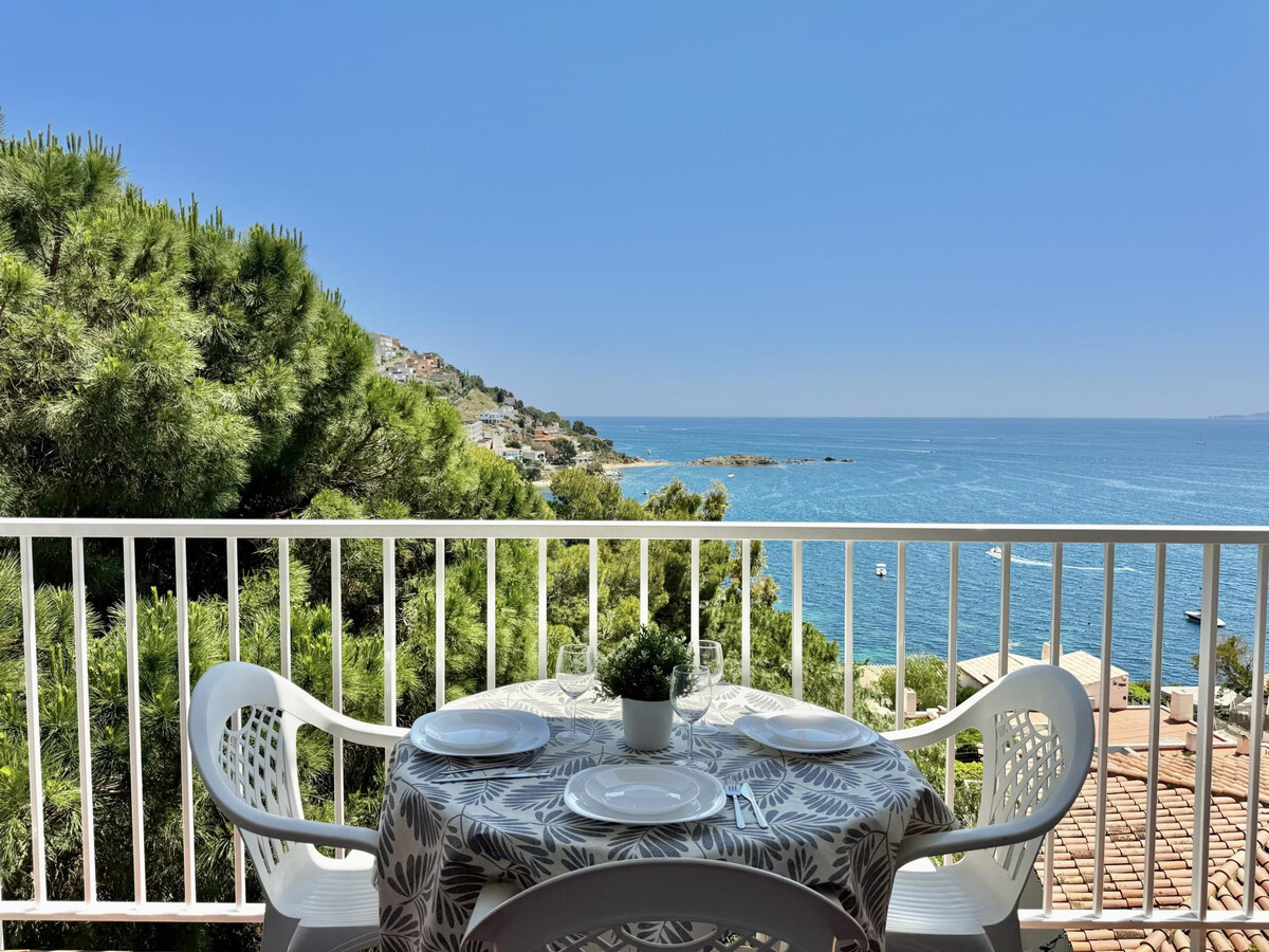 Appartement 4 pers. à Roses, vue mer et terrasse à 250m plage - Photo 1