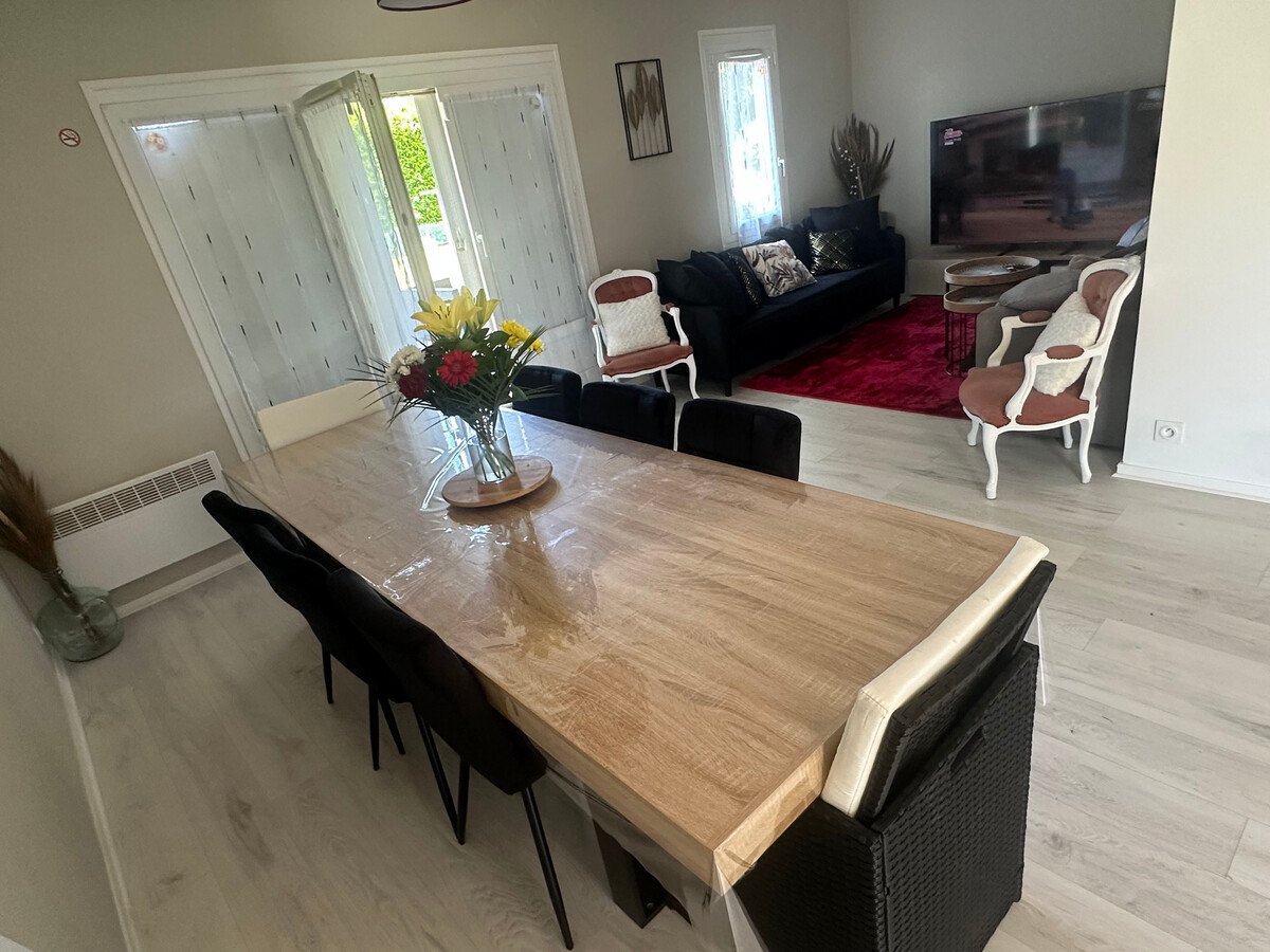 Gîte 8 personnes à Ouzouer-sur-Loire, jardin 800 m² - Photo 3