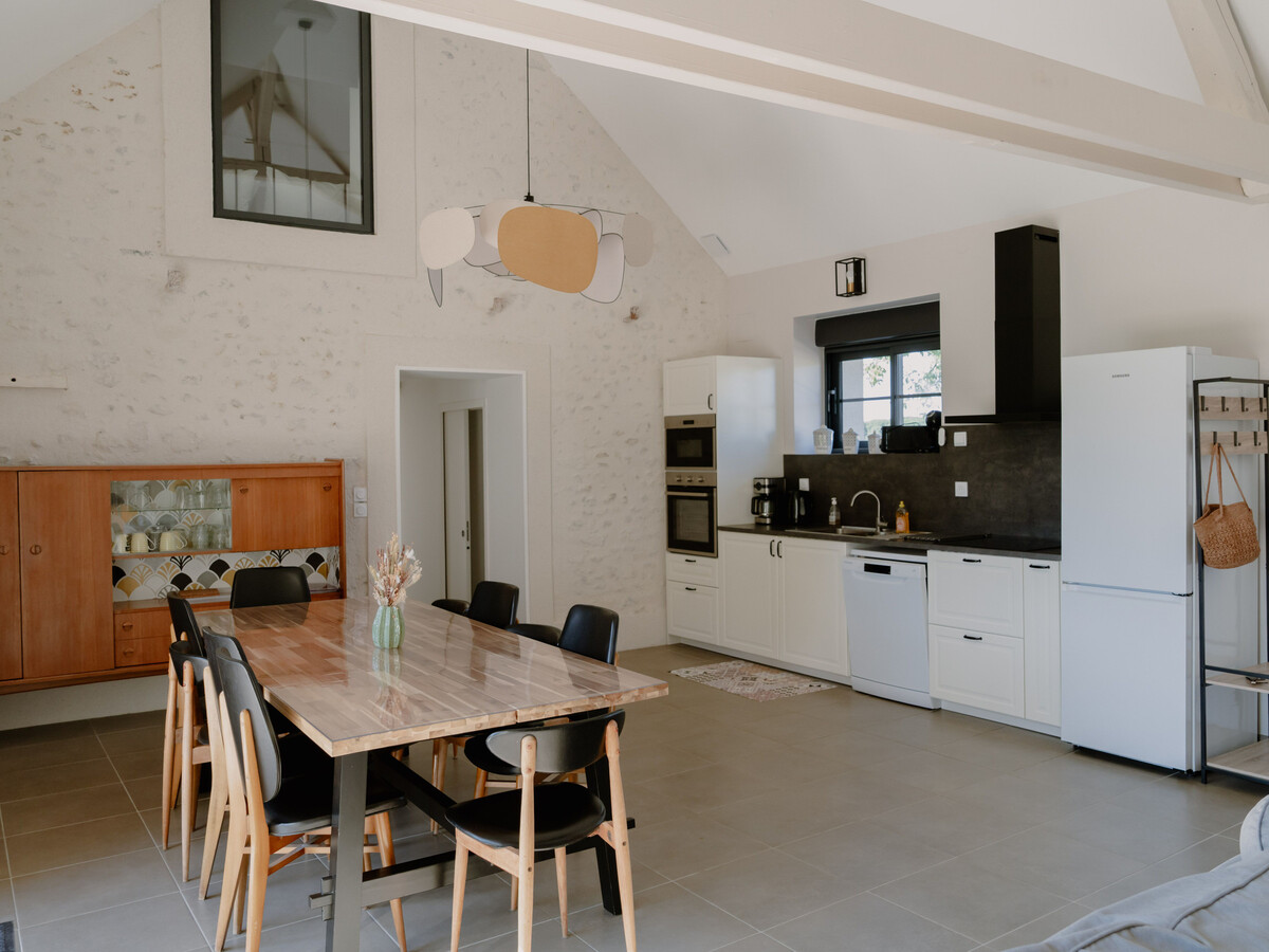 Gîte Cas Rouge : ancienne ferme rénovée 10 pers., jardin 450m² - Photo 2