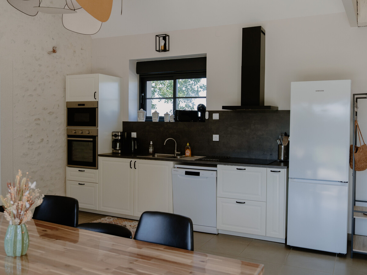 Gîte Cas Rouge : ancienne ferme rénovée 10 pers., jardin 450m² - Photo 11