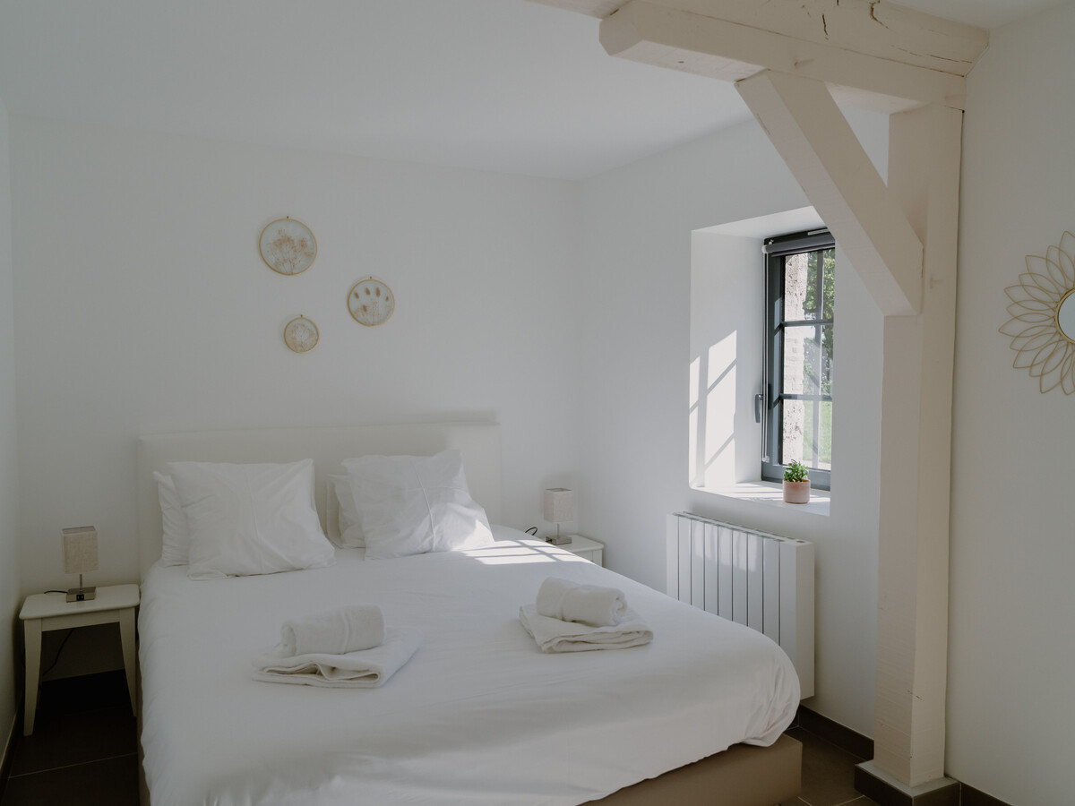 Gîte Cas Rouge : ancienne ferme rénovée 10 pers., jardin 450m² - Photo 15