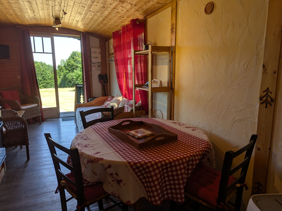 Roulotte 28m² avec 1 chambre au Val de Loire - Photo 11