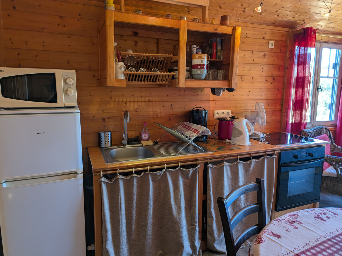 Roulotte 28m² avec 1 chambre au Val de Loire - Photo 12