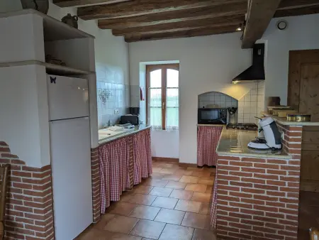 Gîte rural du XVIIè s. à Lorcy, terrasse privée : photo 4