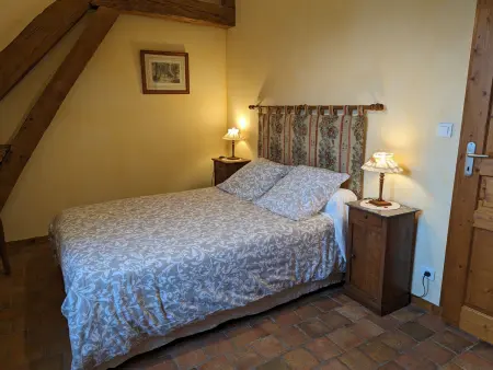 Gîte rural du XVIIè s. à Lorcy, terrasse privée : photo 5