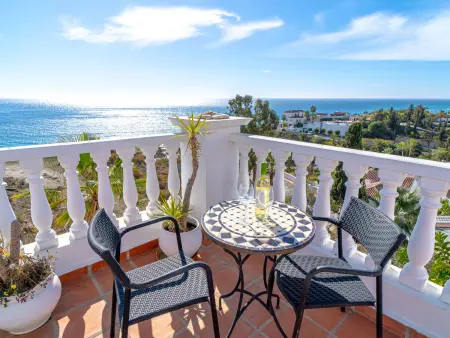 Appartement Amor – vue mer et localité, terrasse à Torrox Costa : photo 3