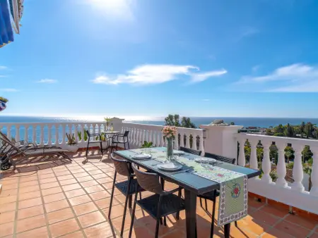 Appartement Amor – vue mer et localité, terrasse à Torrox Costa : photo 34