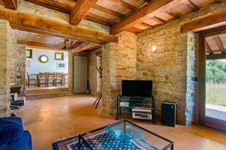 Villa Isabella, Villa à Borgo Pace avec Piscine Privée - Photo 7