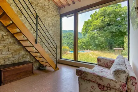 Villa Isabella, Villa à Borgo Pace avec Piscine Privée - Photo 10
