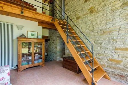 Villa Isabella, Villa à Borgo Pace avec Piscine Privée - Photo 11