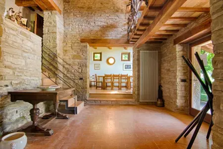 Villa Isabella, Villa à Borgo Pace avec Piscine Privée - Photo 13