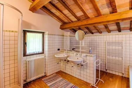 Villa Isabella, Villa à Borgo Pace avec Piscine Privée - Photo 34