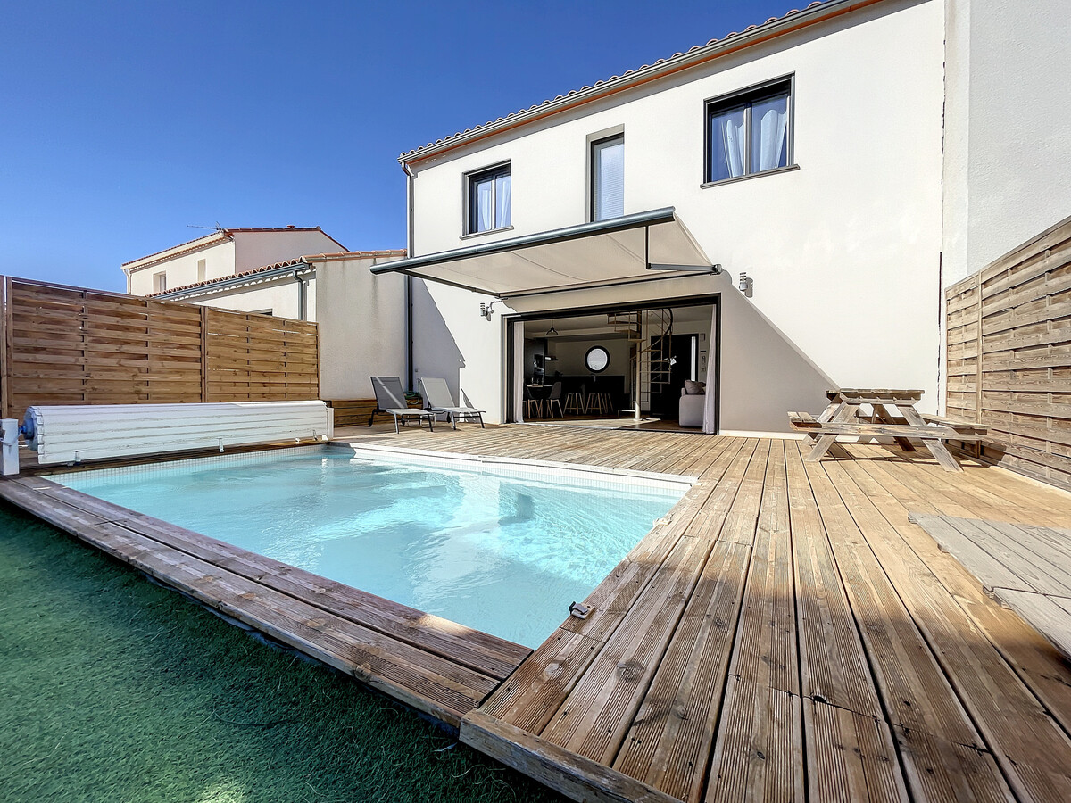Maison 6 pers. piscine privée et clim à Elne - Photo 3