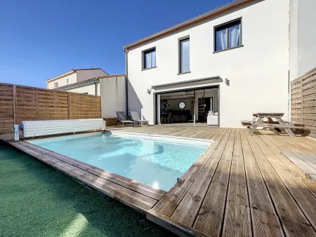 Location maison à Elne, Maison avec Piscine Privée, Clim, Proche Plages - 6 Couchages