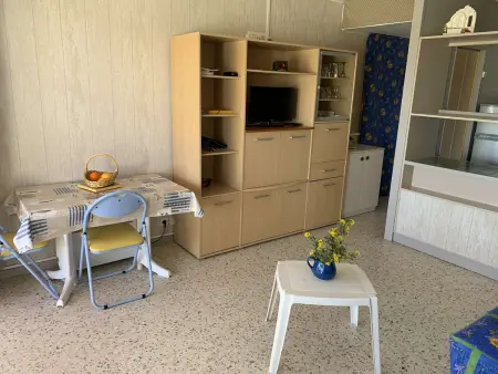 Studio cabine avec terrasse face à la plage, Port Camargue : photo 3