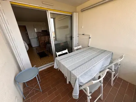 Studio vue mer avec terrasse et accès plage à Port Camargue : photo 6