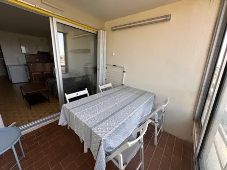 Studio vue mer avec terrasse et accès plage à Port Camargue : photo 7