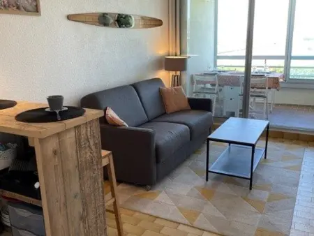 Studio vue mer avec terrasse et accès plage à Port Camargue : photo 14