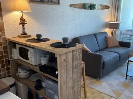 Studio vue mer avec terrasse et accès plage à Port Camargue : photo 16