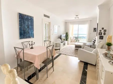 Appartement 2 chambres Marbella, vue mer et 2 piscines : photo 3