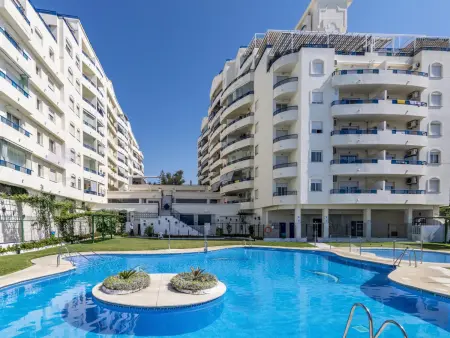 Appartement 2 chambres Marbella, vue mer et 2 piscines : photo 8