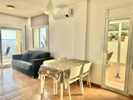 Appartement 1 chambre avec terrasse panoramique à Roses : photo 4