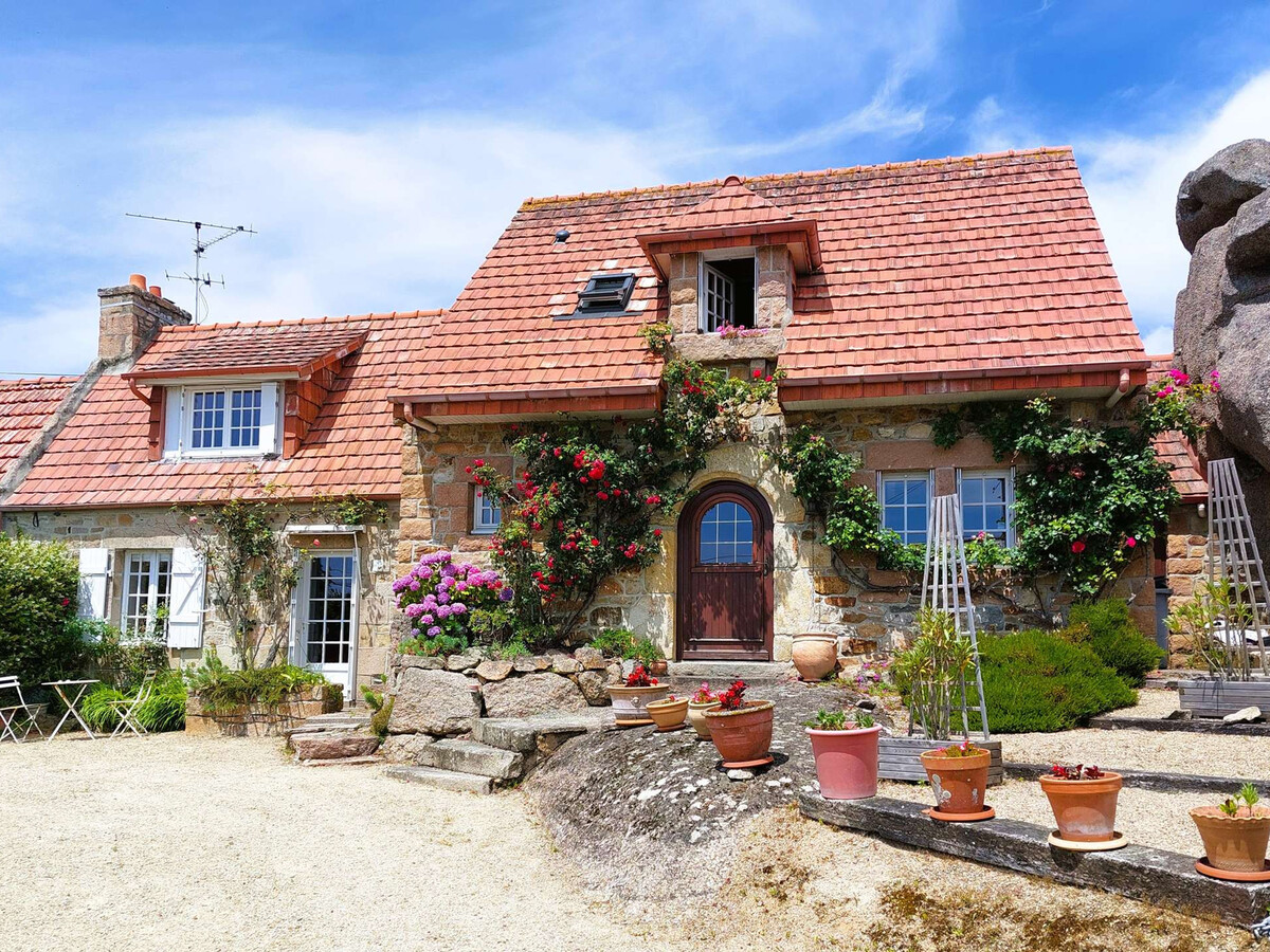 Maison 3 étoiles, jardin rocheux, 6 pers. à Trégastel - Photo 1