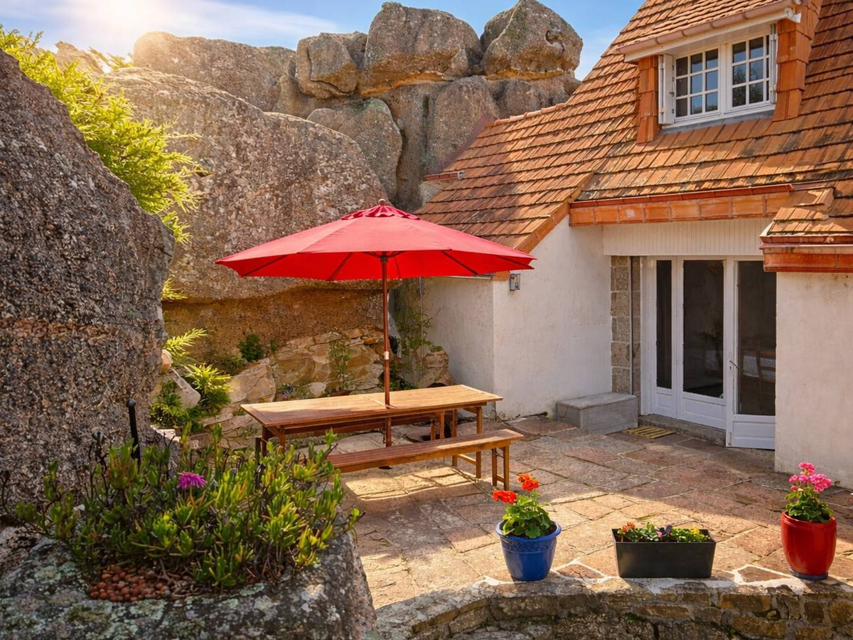 Maison 3 étoiles, jardin rocheux, 6 pers. à Trégastel - Photo 2