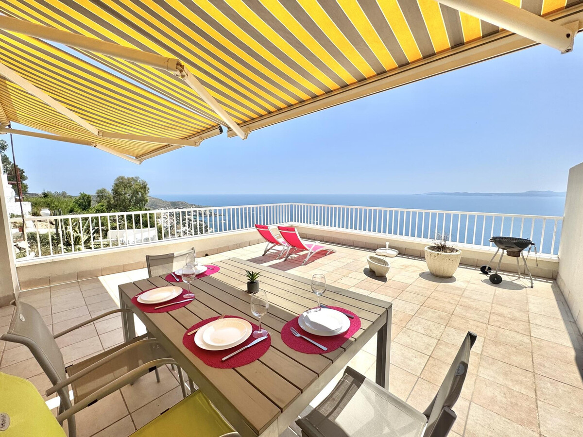 Appartement Roses, terrasse 32m² vue baie, piscine - Photo 15