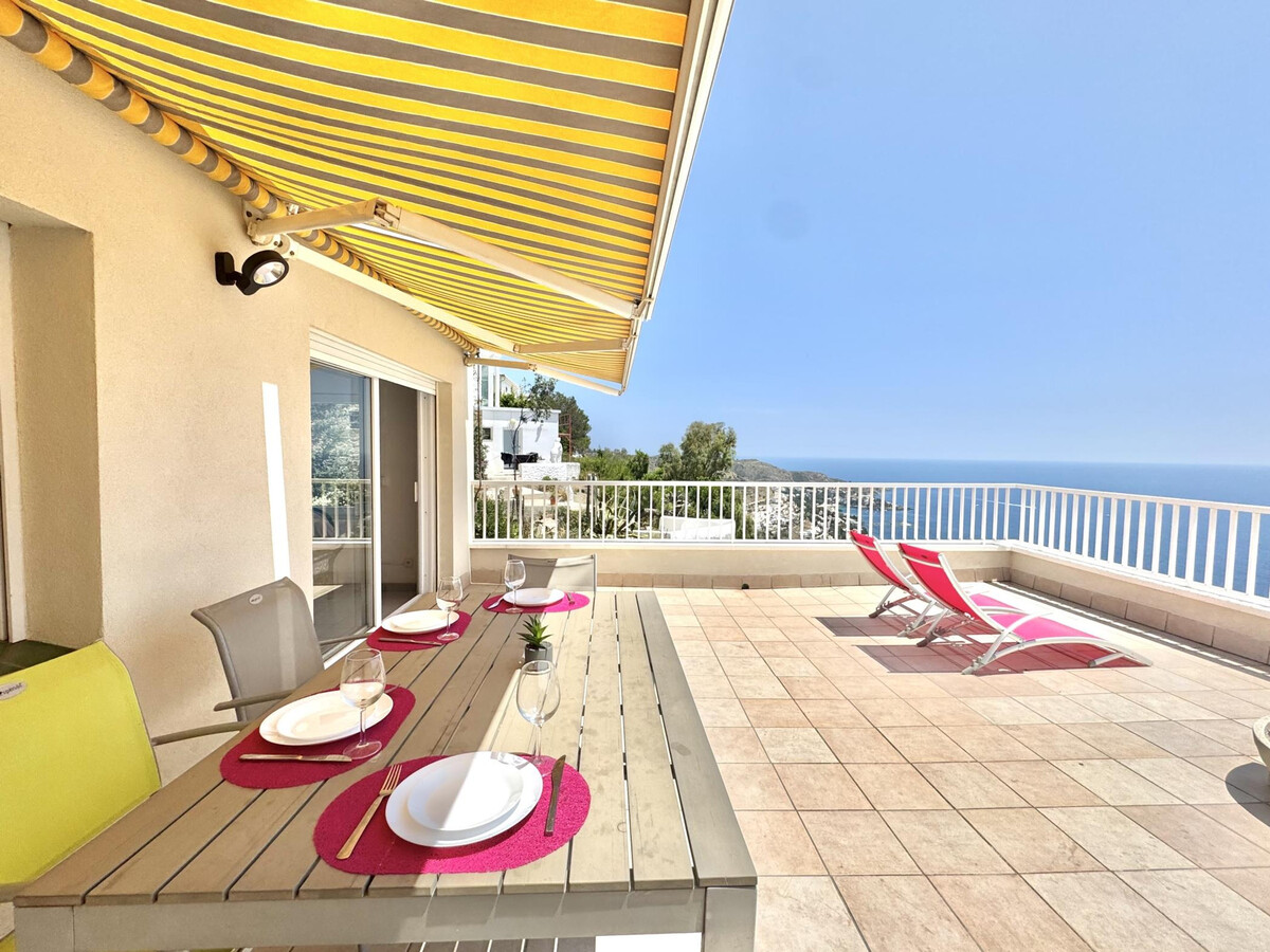 Appartement Roses, terrasse 32m² vue baie, piscine - Photo 16