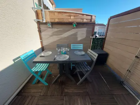Location appartement à Marseillan Plage, Appartement Climatisé 4 Pers avec Terrasse et Parking à Marseillan