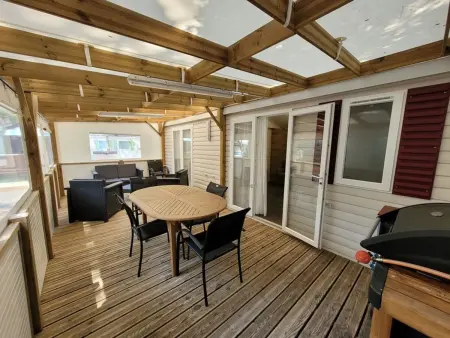 Location mobil home à Saint Jean de Monts, Mobil-Home Confort 4-6 Pers, Piscine Chauffée, Proche Plage