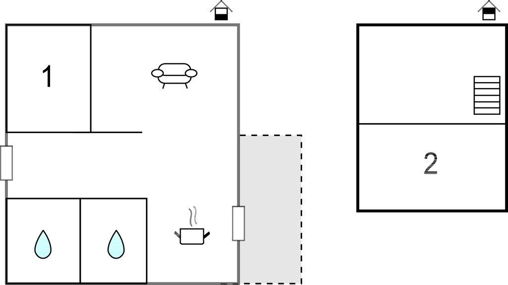 Maison 6 pers. avec piscine à Grosseto-Prugna - Photo 18