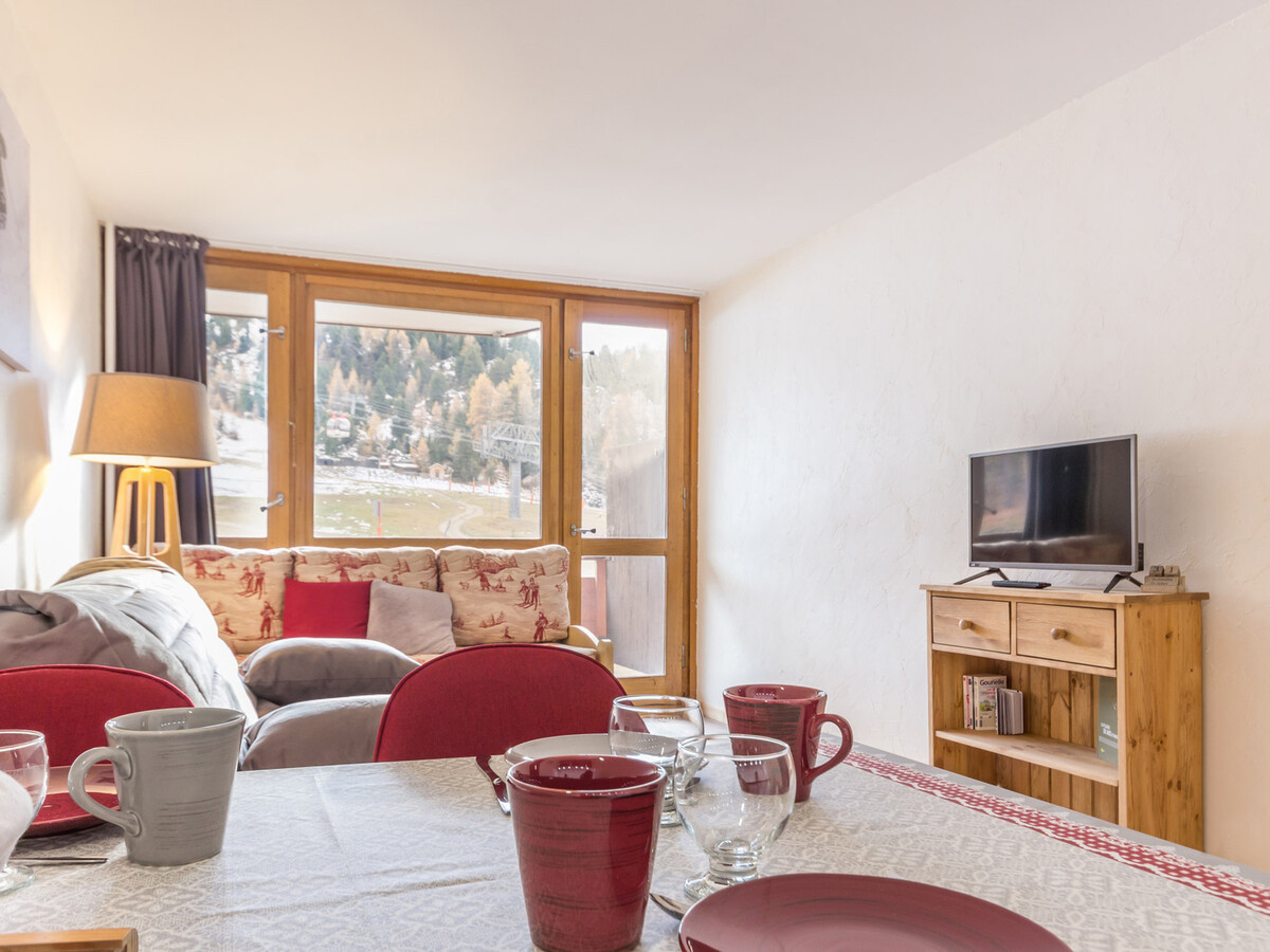 Studio 22m² vue pistes à La Plagne, balcon Sud - Photo 4